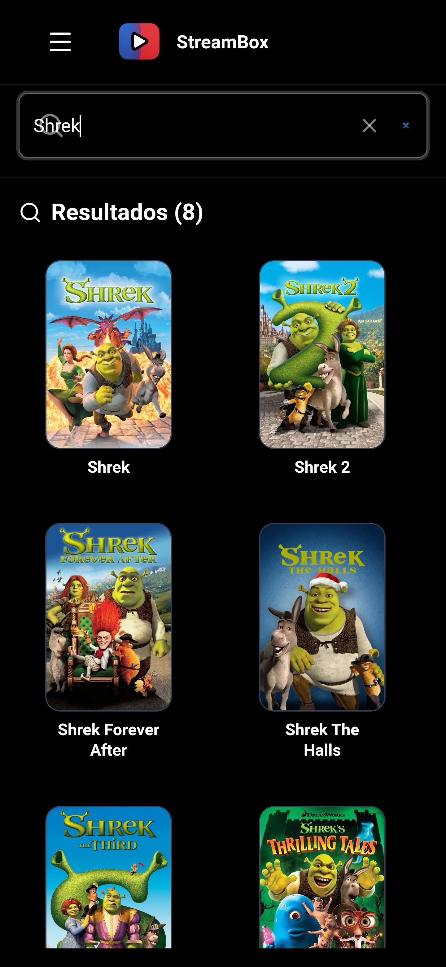 Interfaz Mobile StreamBox - Captura 4